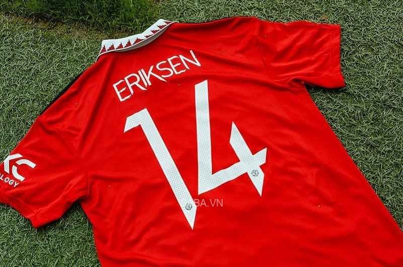 Số áo mới của Eriksen
