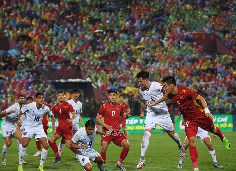 Việt Nam không thể ghi bàn khi Philippines phòng ngự số đông cả trận