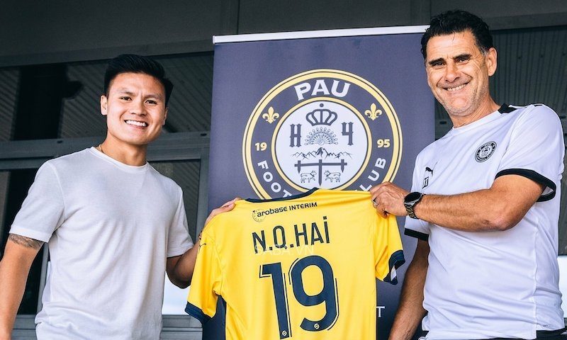 HLV Pau FC cho biết Quang Hải hiện chưa chắc suất đá chính